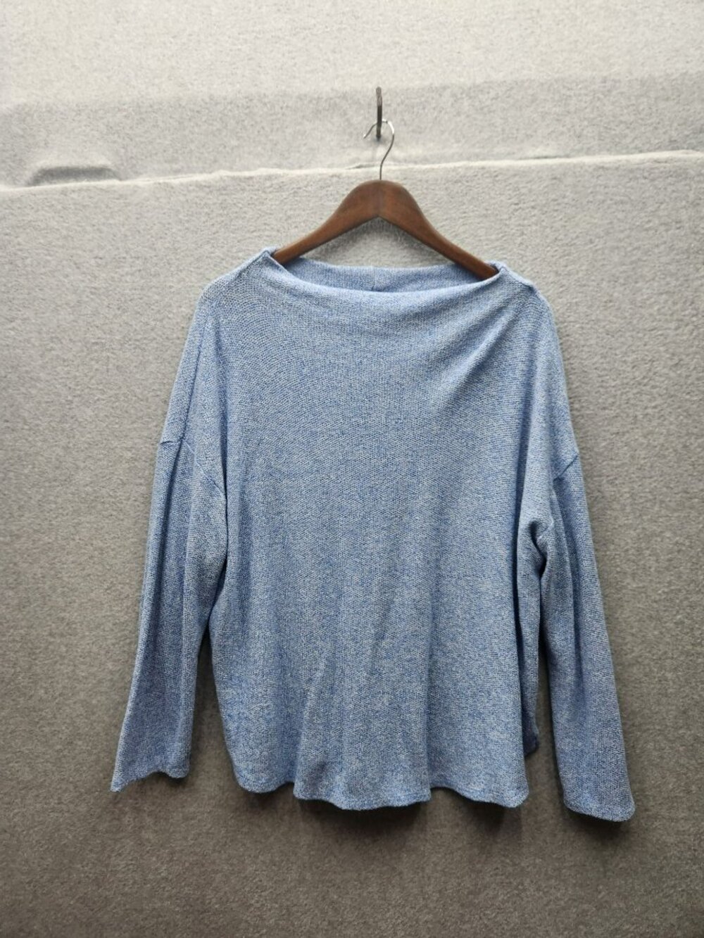 Old Navy Womens Blue Lightweight Knit Sweater XL Long Sleeve Casual Pullover